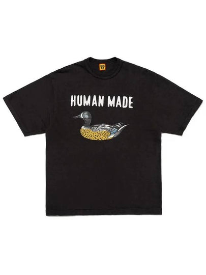 Graphic Short Sleeve T Shirt 18 Black HM28TE022 - HUMAN MADE - BALAAN 2