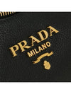 Vitello Penix Small Hobo Shoulder Bag Black - PRADA - BALAAN 6