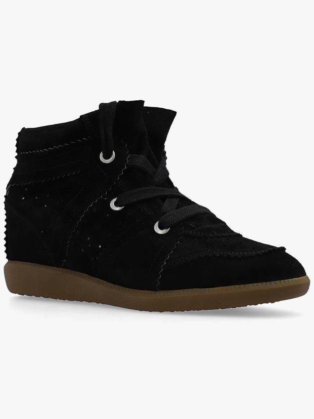 Isabel Marant ‘Bobby’ Wedge Boots, Women's, Black - ISABEL MARANT - BALAAN 4