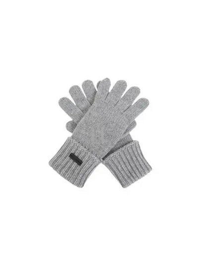 Cashmere Gloves Grey - SAINT LAURENT - BALAAN 2