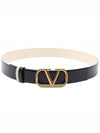 Women s V Logo Signature Double sided Belt 5W2T0T15 ZFR L60 24F - VALENTINO - BALAAN 4