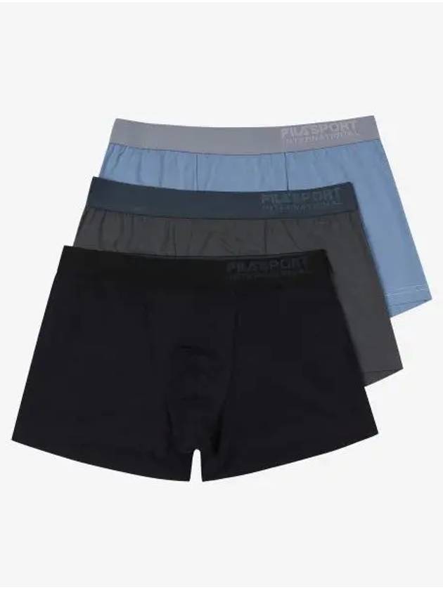 UNDERWEAR Soft Modal Draw 3 Pack FI4DRG1102MBLK - FILA - BALAAN 1