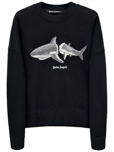 Taery Shark Sweatshirt PMBA026 1009 - PALM ANGELS - BALAAN 1