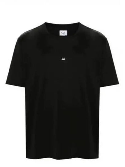 No Gravity Jersey Short Sleeve T-Shirt Black - CP COMPANY - BALAAN 2