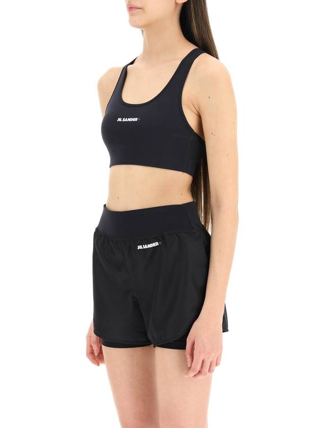 Sports Bra Top Black J40NC0002J20031 - JIL SANDER - BALAAN 5