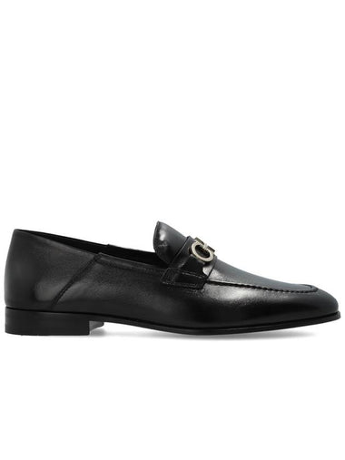 FERRAGAMO Biarritzt Shoes Type Loafers, Men's, Black - SALVATORE FERRAGAMO - BALAAN 1