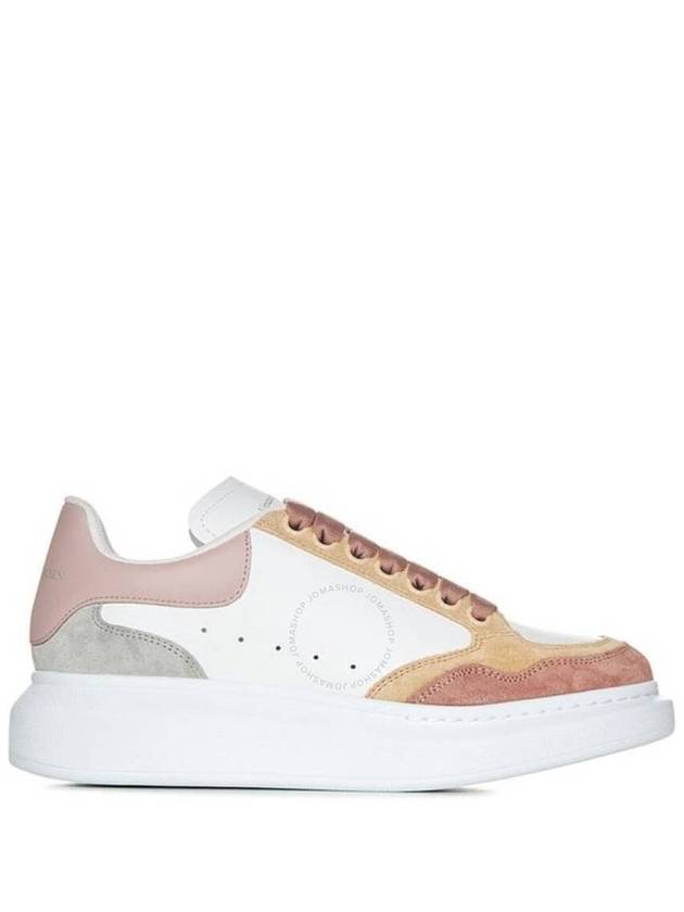 oversized leather sneakers 758982WIED2 6755 DP WH CEM VAN PA B0170487425 - ALEXANDER MCQUEEN - BALAAN 2