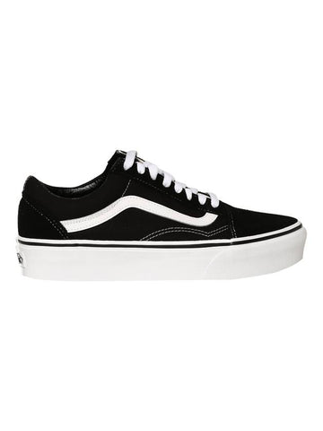 Old School Platform Low Top Sneakers Black - VANS - BALAAN 1