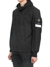 Skin Touch Nylon TC Hooded Jacket Black - STONE ISLAND - BALAAN 5