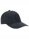 Wrap 6 Panel Ball Cap Black - STONE ISLAND - BALAAN 2