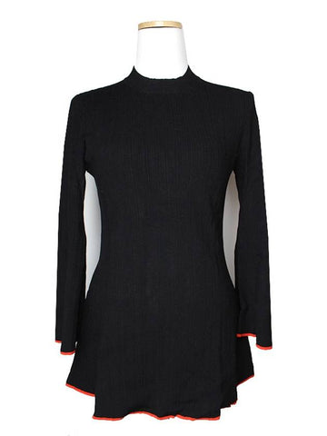 Proenza Schouler black ribbed top 44 55 - PROENZA SCHOULER - BALAAN 1