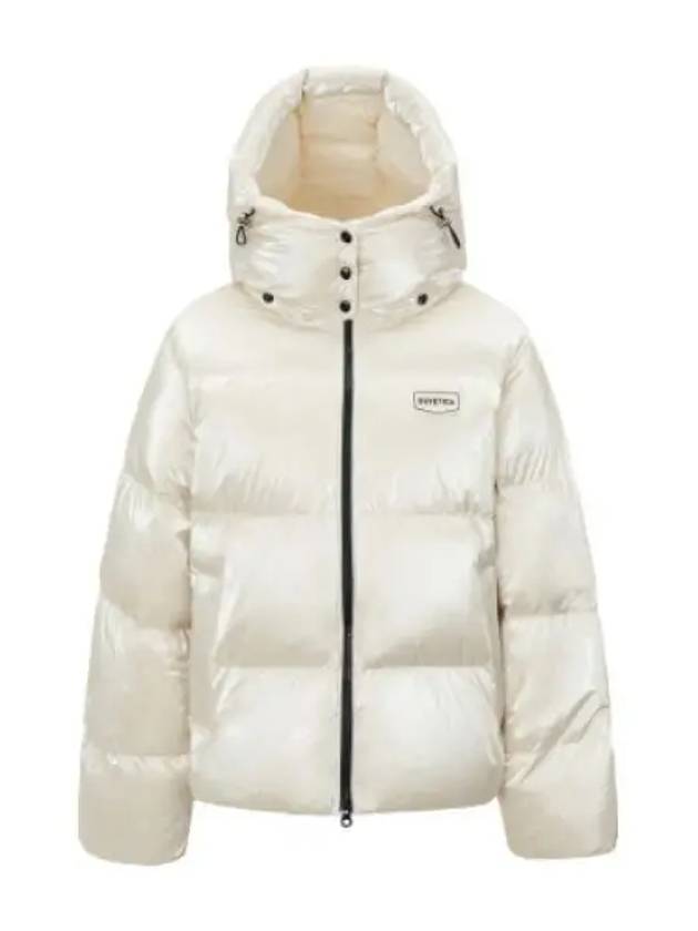 Torisa Cream Women s Down Jacket Padding - DUVETICA - BALAAN 1