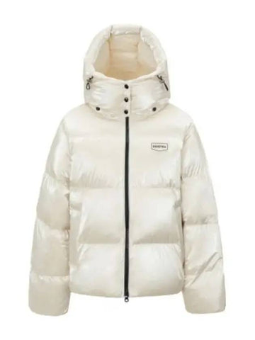 Torisa Cream Women s Down Jacket Padding - DUVETICA - BALAAN 1