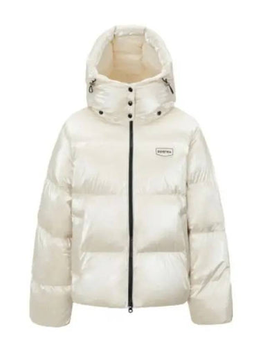 Torisa Cream Women s Down Jacket - DUVETICA - BALAAN 1