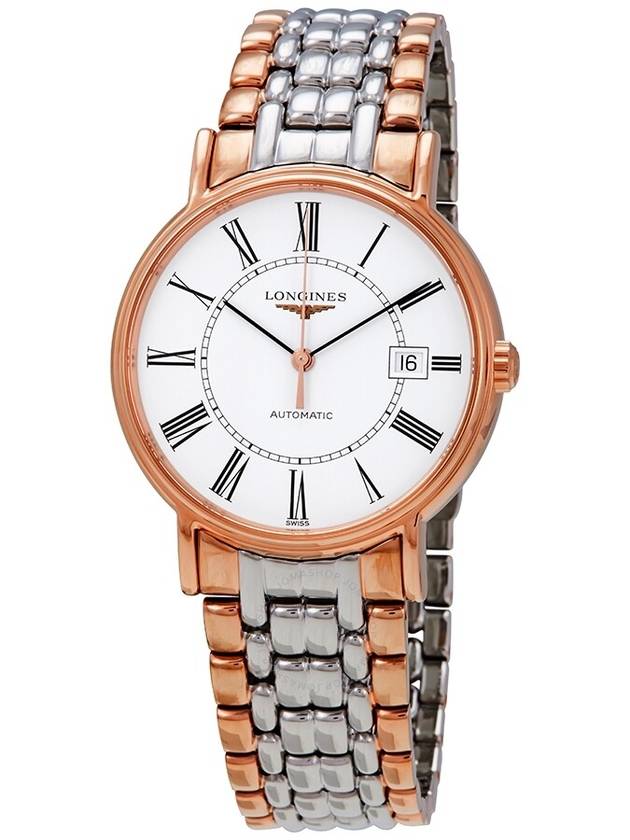 Longines Flagship Automatic White Dial Two-tone Men's Watch L49211117 - LONGINES - BALAAN 1