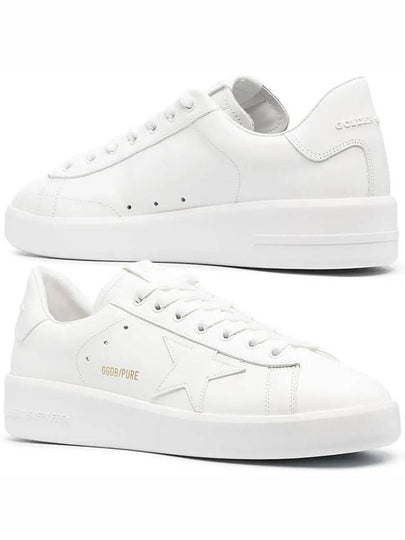 Purestar White Tab Sneakers White - GOLDEN GOOSE - BALAAN 2