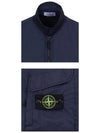 Crinkle Reps Nylon Garment Dyed Overshirt Zip Up Jacket Navy - STONE ISLAND - BALAAN 6