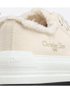 Walk'n Platform Cotton Canvas Low Top Sneakers Beige - DIOR - BALAAN 8