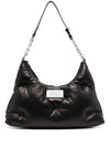 Glam Slam Medium Hobo Shoulder Bag Black - MAISON MARGIELA - BALAAN 1