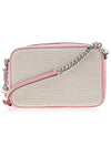 Jet Set Medium Color Block Cross Bag Beige Pink Light Pink - MICHAEL KORS - BALAAN 4