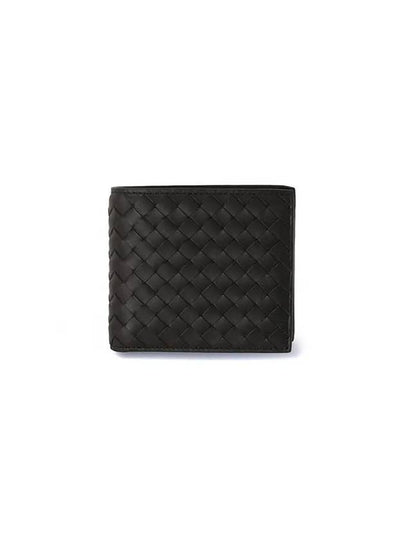 Intrecciato Coin Pocket Half Wallet Espresso - BOTTEGA VENETA - BALAAN 2