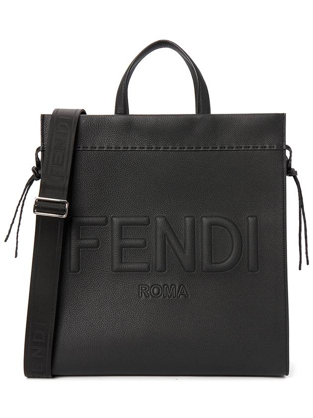 Go To Shopper Medium Tote Back Black - FENDI - BALAAN 2