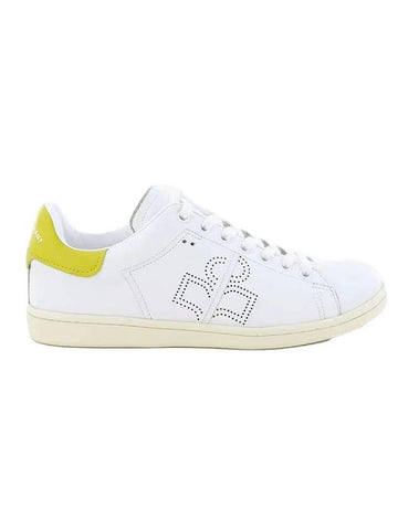 Bart Logo Low-Top Sneakers White - ISABEL MARANT - BALAAN 1