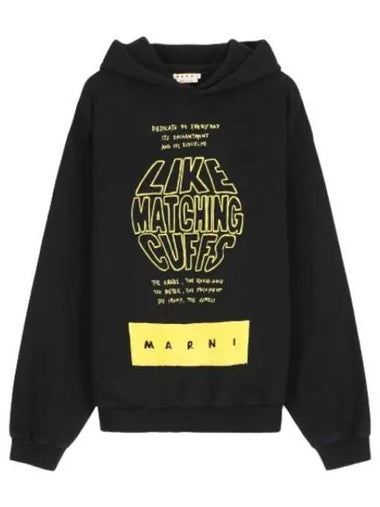 graphic hood black - MARNI - BALAAN 1