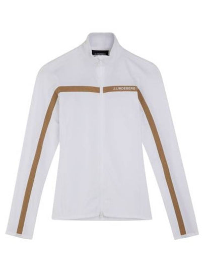 Seasonal Janice Mid Layer Zip-Up Jacket White - J.LINDEBERG - BALAAN 2