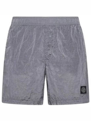 Nylon Metal Swimming Trunk Shorts Grey - STONE ISLAND - BALAAN 1