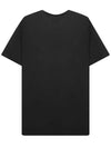 Zeffreh Velvet Short Sleeve T-Shirt Black - ISABEL MARANT - BALAAN 4