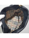 Grainy Leather Kale Hobo Bag - BURBERRY - BALAAN 8