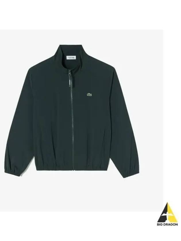 Women s Woven Set up Jacket Deep Green - LACOSTE - BALAAN 1