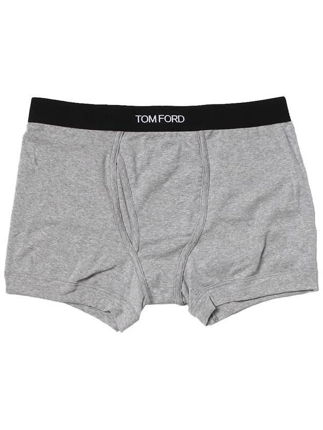 Men's Classic Fit Boxer Briefs Grey - TOM FORD - BALAAN 4