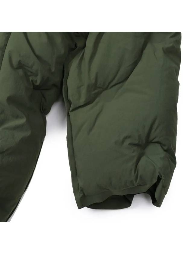 Recycled Nylon Padded Coat Olive - MAISON MARGIELA - BALAAN 6