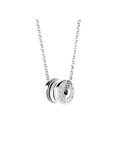 B.Zero1 Mini Pendant Necklace White Gold - BVLGARI - BALAAN 1