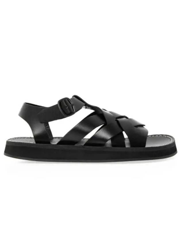 Beltra Fisherman Sandals Black - HEREU - BALAAN 2