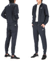 Men's EA7 Core Identity Tracksuit Black - EMPORIO ARMANI - BALAAN 2