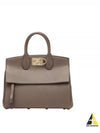 Studio Small Tote Bag Caraway Seed - SALVATORE FERRAGAMO - BALAAN 2