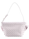 Intrecciato Tie Mini Shoulder Bag Pink - BOTTEGA VENETA - BALAAN 2