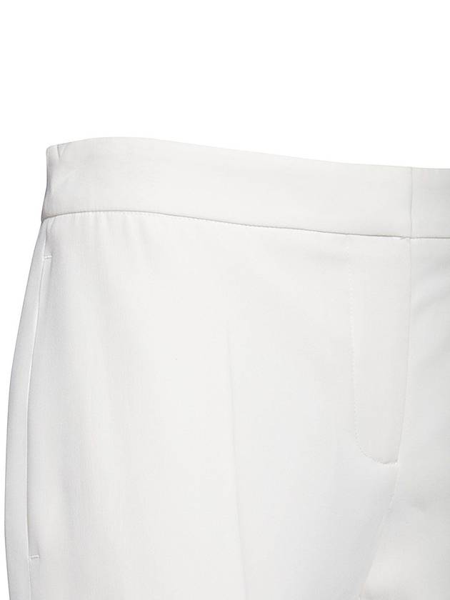 Straight Pants White - ALEXANDER MCQUEEN - BALAAN 4