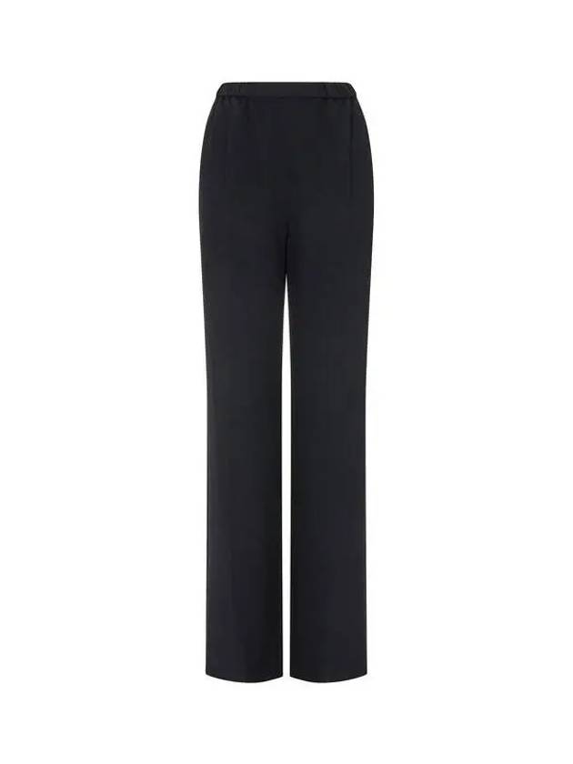 Women s Straight Leg Banding Pants Black 270304 - EMPORIO ARMANI - BALAAN 1