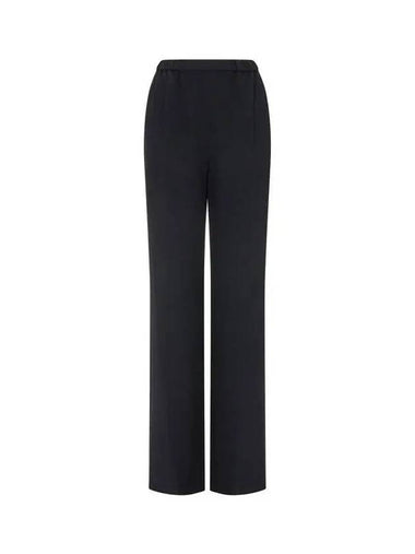 Women s Straight Leg Banding Pants Black 270304 - EMPORIO ARMANI - BALAAN 1