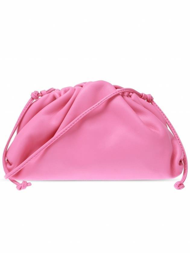 Mini Leather Pouch Bag Pink - BOTTEGA VENETA - BALAAN 1