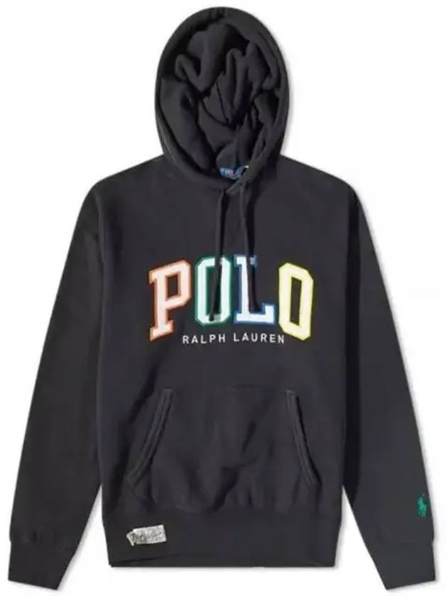 Applique Logo Hoodie Black - POLO RALPH LAUREN - BALAAN 2