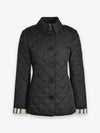 Frankby Diamond Quilted Jacket Black - BURBERRY - BALAAN 4