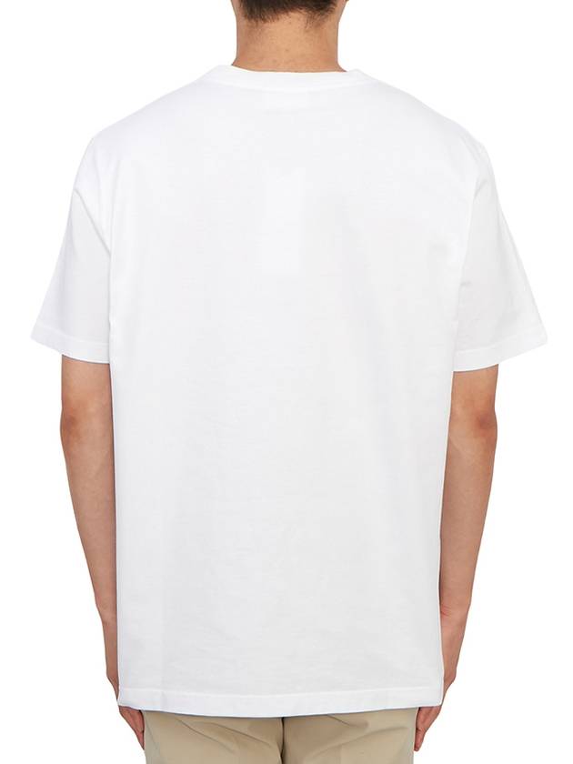 Handwriting Comfort Short Sleeve T-Shirt White - MAISON KITSUNE - BALAAN 4