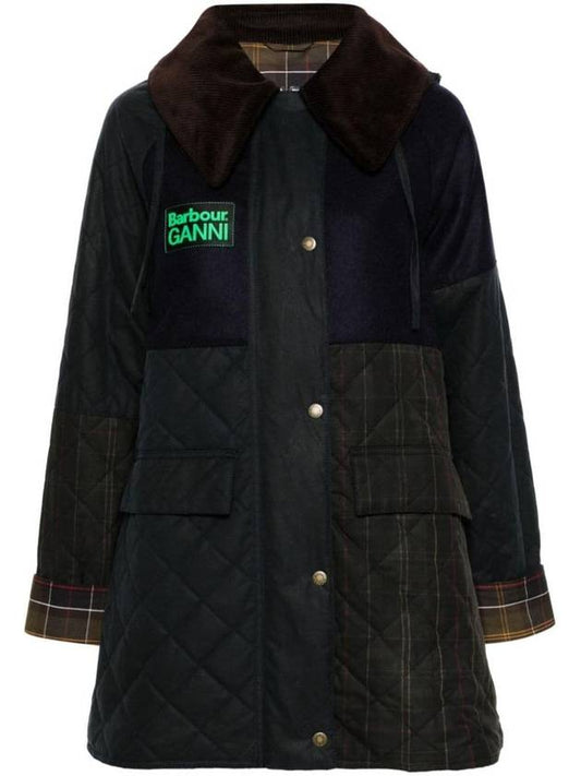 Ganni Burgley Quilted Jacket LWX1385NY71 - BARBOUR - BALAAN 1