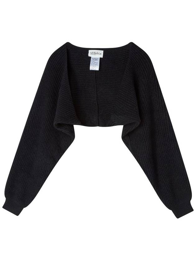 Bolero Knit Cardigan Black - THE GREEN LAB - BALAAN 8