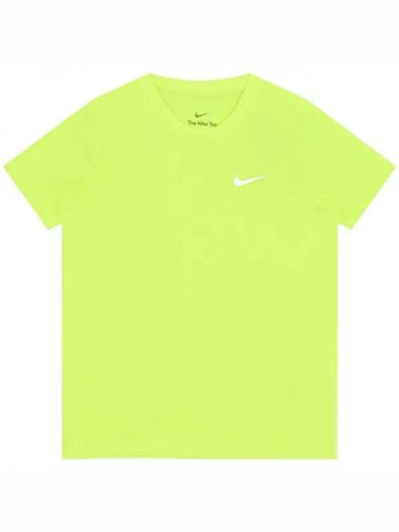 Junior Short Sleeve T Shirt Legend Dry Fit FZ5198 702 Domestic Product GQN124082782420 - NIKE - BALAAN 1